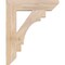 Ekena Millwork Merced Slat Smooth Bracket, Douglas Fir, 3 1/2"W x 18"D x 22"H BKT04X18X22MRC06SDF - alternate 3